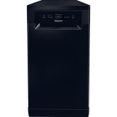 Hotpoint HP2FE10CS90BUK Freestanding 45cm Slimline Dishwasher with 10 Place Settings - Black