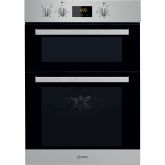 Indesit Aria IDD 6340 IX Electric Double Built-In Oven in Stainless Steel