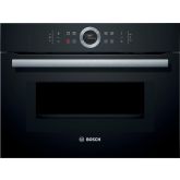 Bosch CMG633BB1B, Built-in compact oven with microwave function