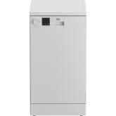 Beko DVS04X20W Freestanding Slimline Dishwasher - White
