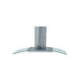 Montpellier MHG900X 90cm Curved Glass Cooker Hood In Stainless Steel