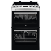 AEG CCX1530ACM Ceramic Electric Cooker with Double Oven