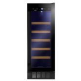 Amica AWC301BL Freestanding Undercounter Slimline Wine Cooler