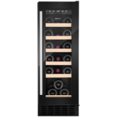 CDA CFWC304BL 30cm Freestanding/Undercounter Slimline Wine Cooler