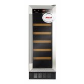 CDA FWC304SS 30cm Freestanding Undercounter Slimline Wine Cooler