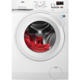 Aeg L6FBK841N White, 8Kg 1400 Spin A+++ Washing Machine