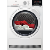 Aeg T6DBG821N White, 8Kg Sensor Condensor Dryer 