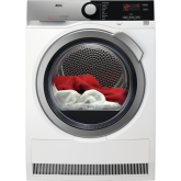 Aeg T7DEE845R White, 8Kg Heat Pump Condenser Dryer 16 Programmes