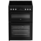 Beko FDC6731K Freestanding Electric Double Oven Cooker - Black