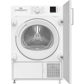Beko NTIKP71131W White, 7Kg Built In Heat Pump Dryer
