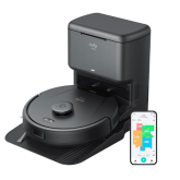 EUFY L60 HYBRID SES T2278V11 Black, 2In1 Vacuum And Mop 120Mins 2.5L 5,000Pa Suction Self Empty Stat