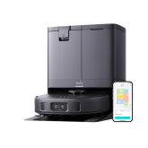 EUFY X10 PRO OMNI T2351V11 Black, 2In1 Vacuum + Mop 120Mins 2.5L, 3L Water Tank 8,000Pa Suction Self