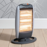 Fine Elements Grey 1200W Halogen Heater