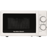 Hamilton Beach HBMX79SSW White 20L Microwave With Stainless Steel Interior