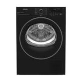 Hotpoint HHDD90BBIRE Black, 9Kg D Heat Pump Tumble Dryer