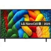Lg 43NANO80A6B.AEK Black, 43" Nanocell Led 4K Hdr10 A7 Processor Al Smart TV