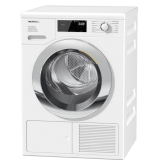 Miele TEF765WP White, A+++ 8Kg Heat Pump 12 Programme Con/Dryer