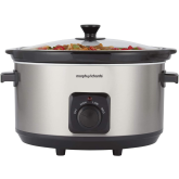 Morphy Richards 461013 S/Steel 6.5ltr Oval Slow Cooker