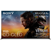 Sony K55XR8M25PB.UKA Black, 55" Qd-Oled Bravia 8 Ii Xr Processor 120Hz Google TV Dolby Vision & Atm