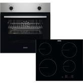 Zanussi ZPV2000BXA S/Steel, Single Fan Oven Ceramic T/Control Hob