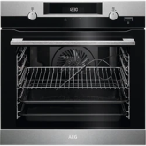 Aeg BPK558270M S / Steel, Sensecook Pyrolytic Multifunction Oven + Steam Bake