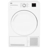 Beko DTBC10001W White, 10Kg Sensor Condenser Dryer B Rated
