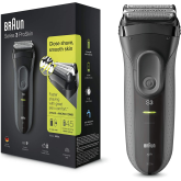 Braun 3000S Series 3 Mains/Rechargeable Twin Foil Shaver