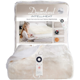 Dreamland 16307 Faux Fur Single Fully Fitted Mattress Protector