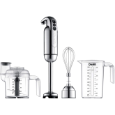 Dualit 88910 Polished Steel 700W Hand Blender With Attachments