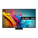 Lg 65QNED87T6B Black, 65" 4K Uhd Hdr10 Nano Cell 120Hz A8 Ai Processor Led Smart TV