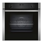 Neff B3ACE4HN0B S/Steel / Black, Slide And Hide Single Oven 71 Lt