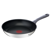 Tefal G7130644 Daily Cook Stainless Steel Non-stick Induction Frypan 28cm