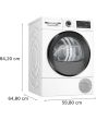 Bosch WQG24500GB, Heat pump tumble dryer