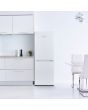 Montpellier MFF155EW Frost Free Fridge Freezer In White