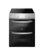 Amica AFC602SS S-Steel, 60Cm Ceramic Cooker Double Oven