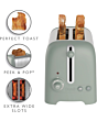 Dualit 26216 Sage Green 2 Slice Lite Toaster