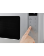 Panasonic Uk NN-GT23QMBPQ Silver, 800W Microwave Grill Silver