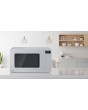 Panasonic Uk NN-GT23QMBPQ Silver, 800W Microwave Grill Silver