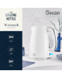 Swan SK14611WH White Windsor Cordless Kettle