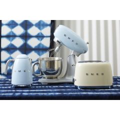 Smeg TSF01CRUK Toaster, Cream
