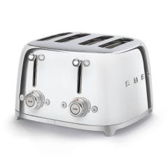Smeg TSF03SSUK Toaster, Chrome