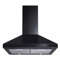 CDA ECH61BL 60cm Chimney Extractor