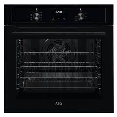 Aeg BEX335011B Black, 72Lt Single Multi Fuction Oven A 