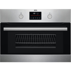 Aeg KOX365060GB Black, Compact Oven,Microwave ,Grill 43Lt 