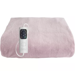 Dreamland 16708C Pink Relaxwell Luxury Heated Throw