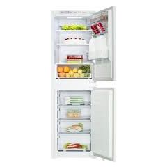 Fridgemaster MBC55224FE White, Integrated 50/50 Frost Free Fridge Freezer