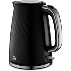 Swan SK14611BLK Black Windsor Cordless Kettle