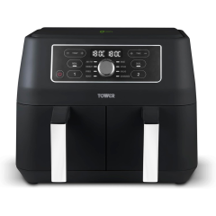 Tower T17181AFR  Vortx 8 Litre Dual Basket Air Fryer