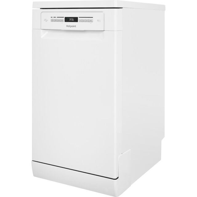 Hotpoint HSFO 3T223 W X UK N White, Slimline Dishwasher 10 Place
