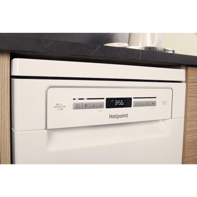 Hotpoint HSFO 3T223 W X UK N White, Slimline Dishwasher 10 Place